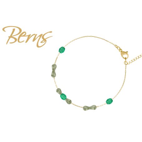 R22948 BRACELET GLORY MGREEN-LTGREEN GO