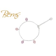 R22951 BRACELET TILLY LTAMETHYST-LTROSE SS