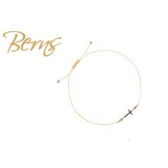 R22997 BRACELET CROSS GSHA SS