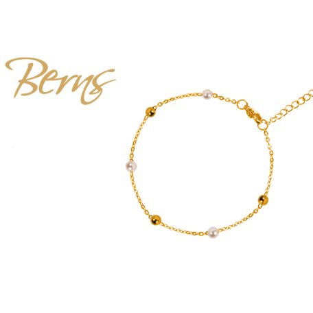 R23006 BRACELET VALENTINA WHITE GO