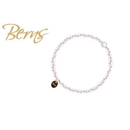 R23027 BRACELET ZELDA WHITE GO