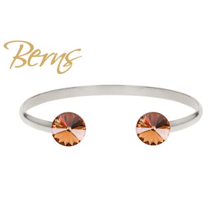 R23051 BANGLE SP 10+10MM LTTOPAZ 62 SS
