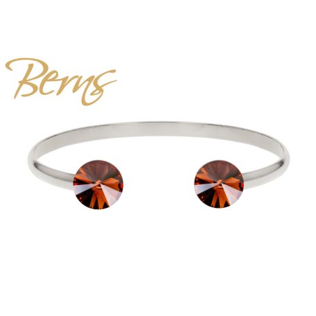 R23053 BANGLE SP 10+10MM STOPAZ 62 SS