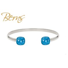 R23062 BANGLE SP-YLIA 10+10MM I-TEAL 56 SS