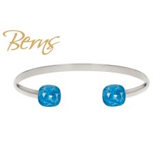 R23063 BANGLE SP-YLIA 10+10MM I-TEAL 62 SS