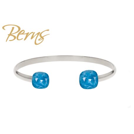 R23068 BANGLE SP-YLIA 10+12MM  I-TEAL 56 SS