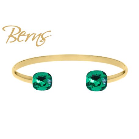 R23075 BANGLE SP-YLIA 10+12MM MGREEN 62 GO