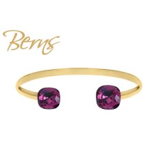 R23076 BANGLE SP-YLIA 10+12MM AMETHYST 56 GO