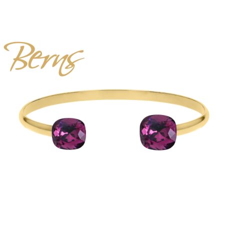 R23077 BANGLE SP-YLIA 10+12MM AMETHYST 62 GO