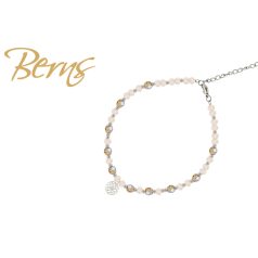 R23122 BRACELET ROSELLE BEIGE SS