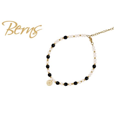 R23128 BRACELET ROSELLE BEIGE-JET GO