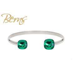 R23138 BANGLE SP-YLIA 10+12MM MGREEN 56 SS