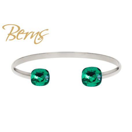 R23139 BANGLE SP-YLIA 10+12MM MGREEN 62 SS