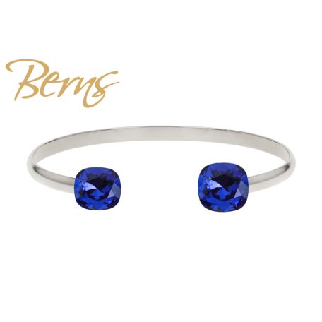 R23143 BANGLE SP-YLIA 10+12MM DKSAPPHIRE 62 SS