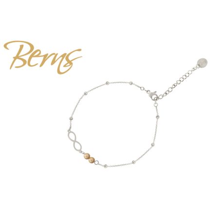 R23155 BRACELET INFINITA VGOLD SS