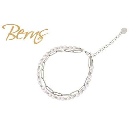 R23204 BRACELET DORELL WHITE SS