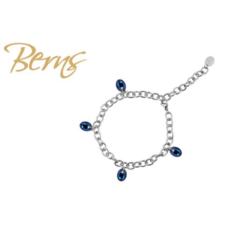 R23231 BRACELET SOLENE BBLUE SS
