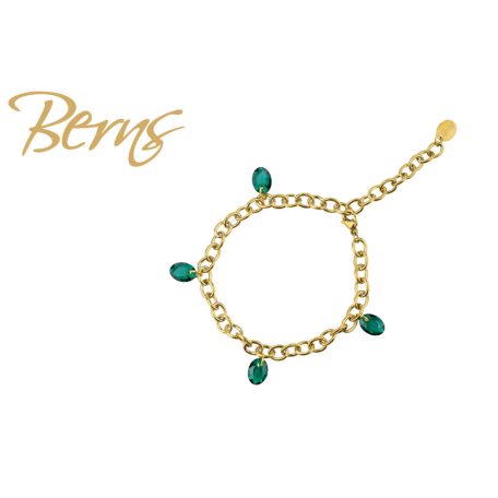 R23234 BRACELET SOLENE EMERALD GO