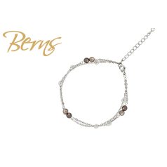 R23249 BRACELET PEARLINA LATTE SS