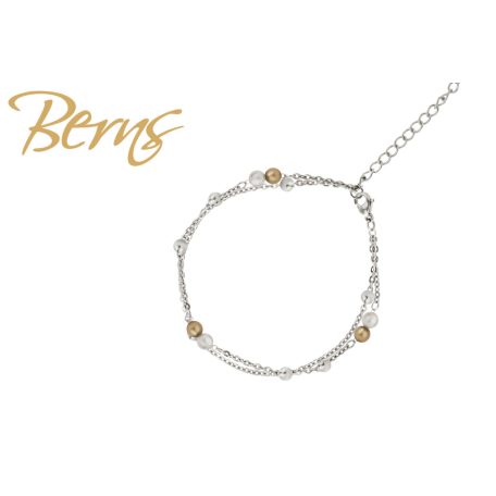 R23251 BRACELET PEARLINA GOLD SS