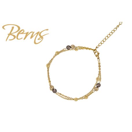 R23256 BRACELET PEARLINA MOCCA GO