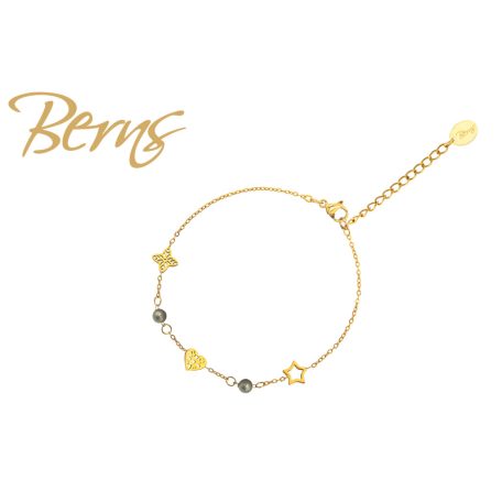 R23325 BRACELET FAYE PGREEN GO