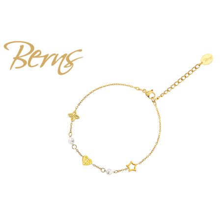 R23326 BRACELET FAYE WHITE GO