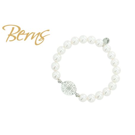 R23370 BRACELET MANDARA ELAS. WHITE SS