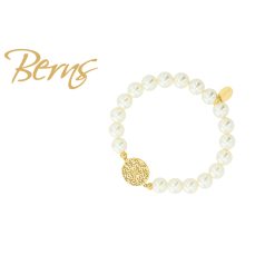 R23374 BRACELET MANDARA ELAS. CREAM GO
