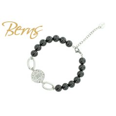 R23377 BRACELET MANDARA MBLACK SS