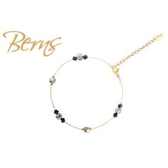 R23386 BRACELET CASCADE BLACK GO