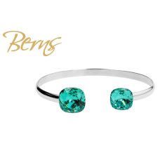 R23414 BANGLE SP-YLIA 10+12MM CARIB.GREEN 56 SS