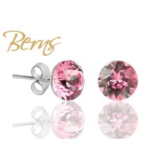 R30125 EARRINGS XIRIUS ROSE 8MM SS