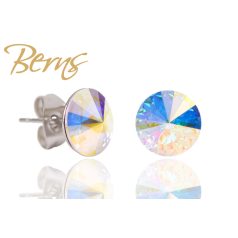 R30197 EARRINGS GALAXY"-AB*  8MM"