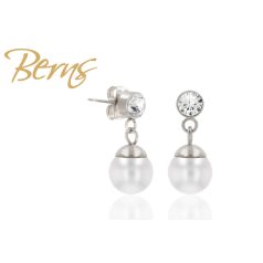 R30548 EARRINGS EVA" WITHE 8MM SS"