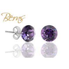 R30620 EARRINGS XIRIUS TANZANITE 8MM SS