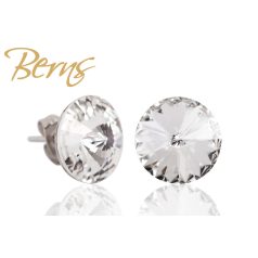 R30643 EARRINGS GALAXY CRY 12MM SS