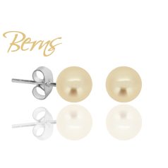 R30908 EARRINGS CARIE LT.GOLD 6MM SS
