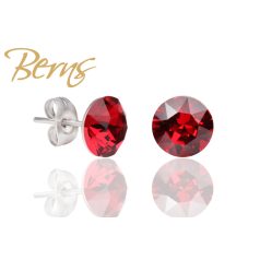 R31270 EARRINGS XIRIUS SCARLET 8MM SS
