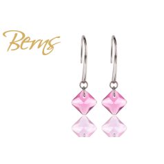 R31506 EARRINGS "PRINCESS" ROSE SS