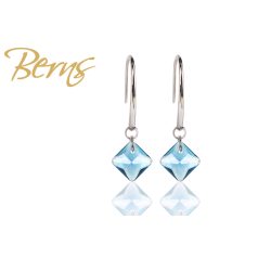 R31507 EARRINGS "PRINCESS" AQUA SS