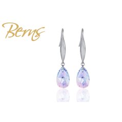 R31608 EARRINGS "PEAR" LT.SAPPH.SH 16SS