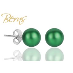 R31776 EARRINGS CARIE E.GREEN 8MM SS