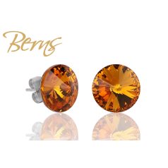 R31800 EARRINGS GALAXY TOPAZ 10MM SS