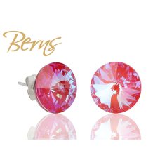 R31819 EARRINGS GALAXY D-ROY.RED 12MM SS