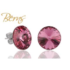 R31820 EARRINGS GALAXY ROSE 14MM SS