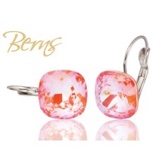 R31891 EARRINGS FR. YLA D-ORANGE 12MM SS