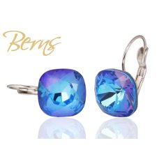 R31903 EARRINGS FR. YLA D-ROY.BLUE 12MM SS