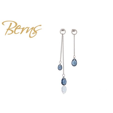 R32012 EARRINGS "RIO" MONTANA SS
