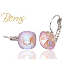 R32180 EARRINGS FR. YLA D-D.PINK 10MM SS